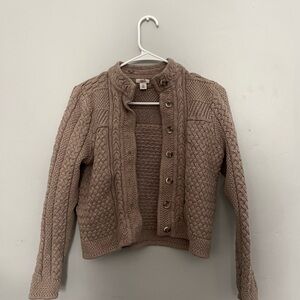 VINTAGE L.L. Bean Taupe Knit Sweater